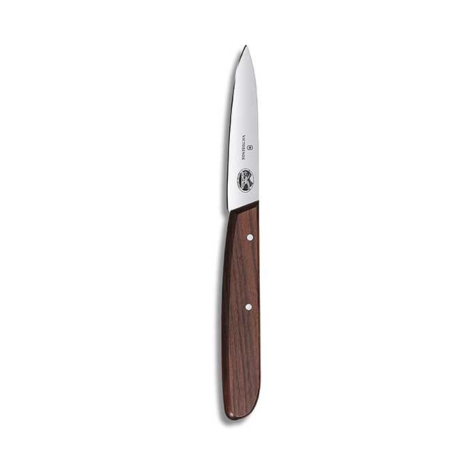 61OZlC-M9RL.jpg Victorinox Rosewood Paring Knife - Premium Kitchen & Home Essentials - Cooking Knife Cuts Fruits & Vegetables with Ease - Wood Handle, 3.25"