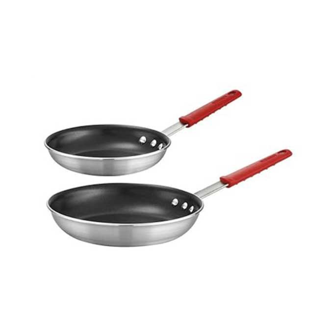 81L35Ps1JEL-1.jpg Tramontina Set of 2 Silvertone Aluminum Frying Pans (8 and 10 in.)